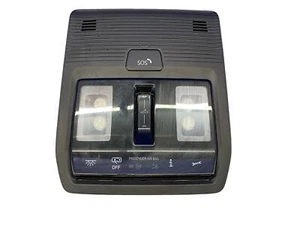 2022 VOLKSWAGEN GOLF GTI FRONT UPPER ROOF CONSOLE DOME MAP LIGHT LAMP BLACK OEM - Picture 1 of 16