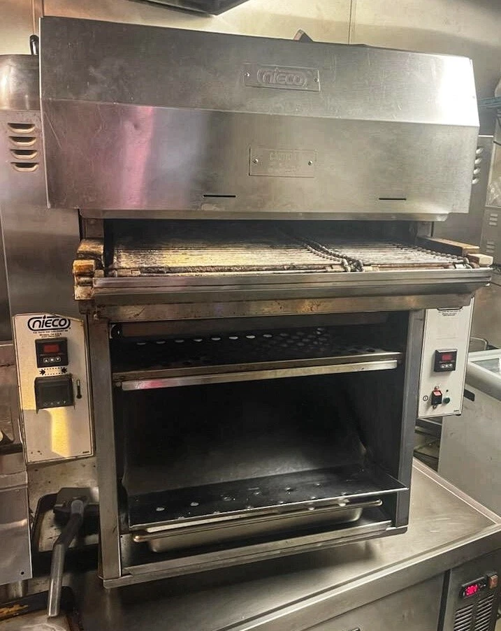 Nieco JF63-2G Automático Doble Cinturón BroilVection Mfgd Enero 2019 Funcionando 🔥 Foto 1 de 2