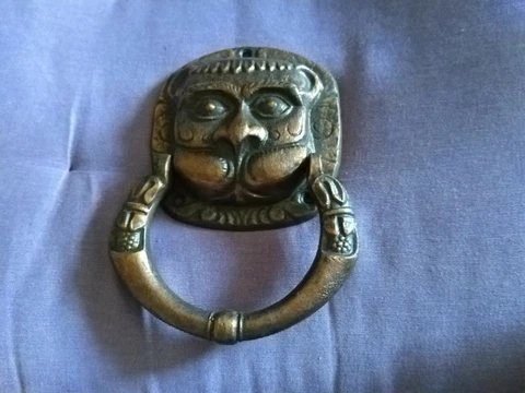 Door Knocker Vintage Russian Cathedral of the Nativity Copper Religious 19x13cm Cover