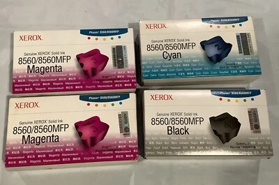 Lote de tinta sólida genuina Xerox 8560/8560MFP 108R00723 108R00724 108R00726 Foto 1 de 3