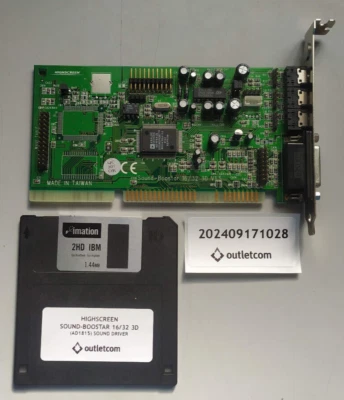 Highscreen Sound-Boostar 16/32 3D *ISA SOUNDCARD* - Bild 1 von 4