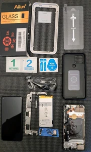 Google Pixel 5-Parts work perfectly, screen, case, cameras, more -no board - Picture 1 of 3