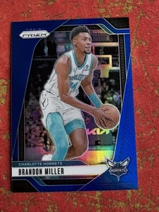 2024-25 Panini Prizm Brandon Miller Blue Prizm /199 #109 Charlotte Hornets - Picture 1 of 2