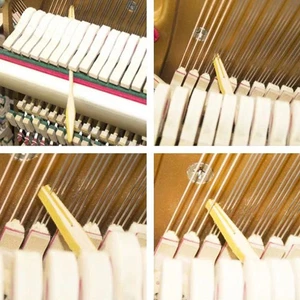 Wooden Piano Treble Stick Both Ended Mute Mini Tool for Piano Tuning - Picture 1 of 7