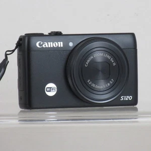 Canon PowerShot S120 12.1MP Compact Digital Camera 5X Zoom + 32GB SD + charger - Picture 1 of 11