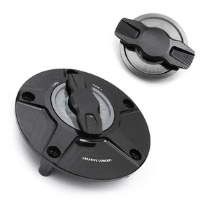 Titanium NIMBLE Rapid Release Fuel Cap For Monster 797 17 18 19 - Picture 1 of 6