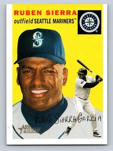 2003 Topps Heritage #284 Ruben Sierra Seattle Mariners - NM/MT - Picture 1 of 2