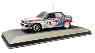 Ixo 1/43 Lancia Delta Integrale 16V #7 Winner Monte Carlo 1990 Auriol  #RAC048 - Image 1 of 4