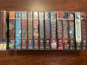 NEON GENESIS EVANGELION COMPLETE VHS SET 0:1-0:13 INCL RARE GENESIS 0:0 ENG/JAP - Picture 1 of 15