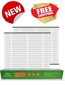 Replacement Air Filters For AprilAire 213 MERV 13 20x25x4 Air Filters,NEW-2 PACK - Picture 1 of 9