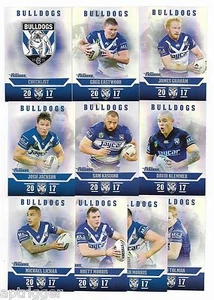 NRL Traders Pearl Parallel Special BULLDOGS 2017 juego de equipo - Imagen 1 de 1