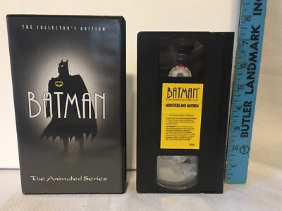 Batman The Animated Series VHS Tape Collector's Edition Monsters And Mayhem 2000 - Image 1 of 4