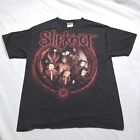 Vintage 2001 Slipknot T Shirt Adult Large Faded Black 00S Band Rock Metal