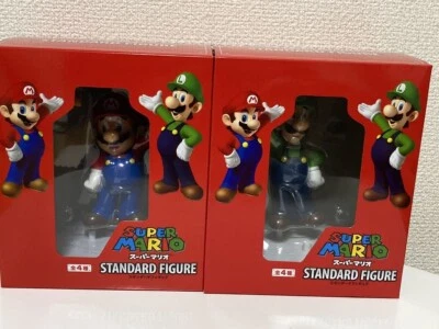 Figura Estándar Super Mario Bros. Mario Luigi Set 2 Tipos Japón Entrega Express Foto 1 de 4