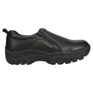 Roper Performance Slip On  Mens Black Casual Shoes 09-020-0601-0208