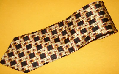 MEN'S RICHEL ROYAL MULTI COLOR GEOMETRIC TIE - TIES - NECKWEAR - DESIGNER TIE. - Image 1 of 3