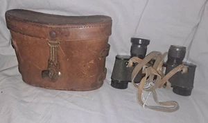 WW2 Imperial Japanese Kaikosha kt 6 x 24 Binoculars No 131790 w/ Leather Case - Picture 1 of 8