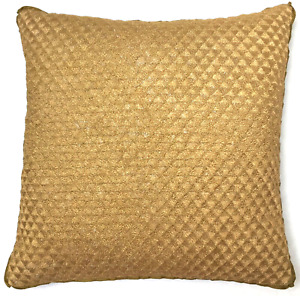 Anke Drechsel Pillow Haute Couture MONTAGNE Antique Gold Embroidered Kissen