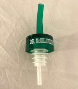 DR MCGILLICUDDY GREEN Botellas de Licor Vertedoras 4 Piezas - Caño de Plástico - NUEVO - Imagen 1 de 4