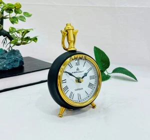 Vintage Style Hanging Desk Clock - Unique Table Clock, Classic Mantle Deck Shel - Picture 1 of 13