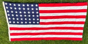 AMERIKANISCHE FLAGGE Valley Forge Co. 9 1/2'x 5' 48 Sterne Flaggen - Bild 1 von 7