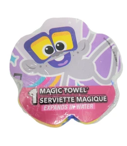 Peachtree Playthings Trolls Magic Towel Washcloth - New - Picture 1 of 1
