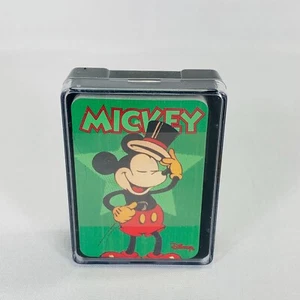 NEW WDW Walt Disney's MICKEY Top Hat Mini Playing Cards World Land - Picture 1 of 8