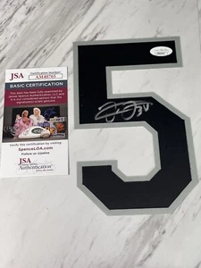 FRANK THOMAS AUTOGRAPH SIGNED WHITE SOX JERSEY NUMBER 5INCLUDES JSA HOF - Picture 1 of 5