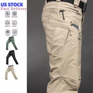Cargopants Herren Hose Tactical Wasserdicht Arbeit Outdoor Wandern Kampfhose - Bild 1 von 25
