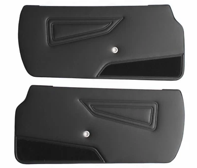 Fiat 124 Spider (1979-1982) - Panel de puerta con alfombra, negro, par, NUEVO Foto 1 de 4