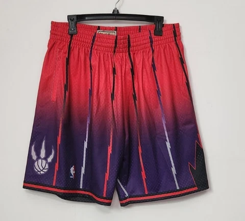 Mitchell & Ness NBA Toronto Raptors 1998-99 Fadeaway Swingman Shorts Mens Cover
