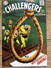 Challengers of the Unknown 64 VF- 7.5 Silver Age 1968 DC Comics Execution Cover