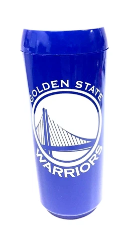 Golden State Warriors Travel Can Tumbler Mug Slider Cup 16oz - New Cover