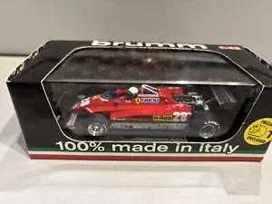 Ferrari 126 C2 1982 Gp San Marino #28 Pironi with driver 1:43 BRUMM R268-CH - Foto 1 di 4