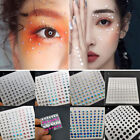 Diamant Dekoration Gesicht Juwelen Nagel Sticker Lidschatten Sticker 3D Stra ,