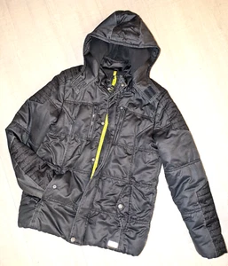 s.Oliver * Winterjacke Parka Schwarz Grauton * Gr. 164 - Bild 1 von 4
