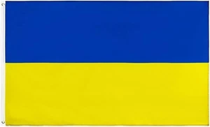 Bandera de Ucrania 5*3 pies 3*2 pies 8*5 pies 3 tamaño grande pequeña ucraniana - Imagen 1 de 1