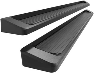 6" Black Running Boards Side Steps For 05-23 Toyota Tacoma Double Cab Crew Cab - Picture 1 of 6