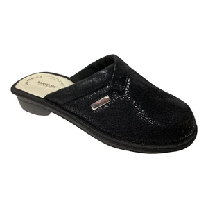 SCARPE PANTOFOLE CIABATTE DONNA SANYCOM 934 ECO PELLE NERO ORIGINALE AI 2022 - Picture 1 of 6