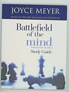 Battlefield of the Mind STUDY Guide from main book of same title Joyce Meyer LR4 - Imagen 1 de 5