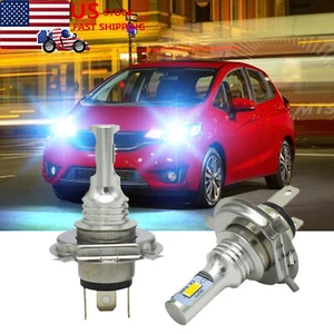 H4 9003 LED Conversion Headlight KIT Hi/Lo Beam 8000K For Honda Fit 2007-17 - Foto 1 di 11