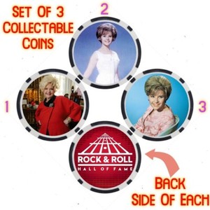 BRENDA LEE - ROCK & ROLL HALL OF FAME - COLLECTABLE COIN SET