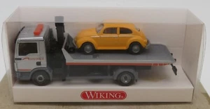 WIKING Ho 1/87 Man Tgl Partner Assistance Truck Tug + Crane Tow Truck - Picture 1 of 15
