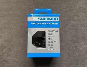 Shimano BR-RS305-F Flat Mount Mechanical Disc Brake Front Caliper - Picture 1 of 9
