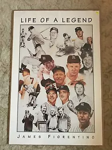 MICKEY MANTLE LIFE OF A LEGEND JAMES FIORENTINO POSTER 24" x 36" - Picture 1 of 6