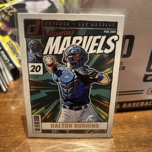 2024 Donruss #19 Dalton Rushing Los Angeles Dodgers - Picture 1 of 2
