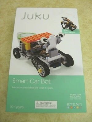 Juku STEAM Smart Car Bots Kit * 2 in 1 Robot Designs * CAR & ROVER #9435715  VGC - Image 1 of 4