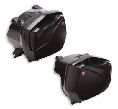Bagagem Ducati Multistrada V4/V4S alforjes laterais rígidos | OEM 96781551AA genuína - Imagem 1 de 4