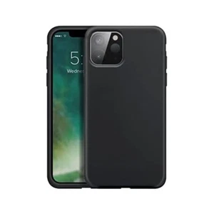 Funda Silicona XQISIT para iPhone 12/12 Pro/12 Mini - Negra - Imagen 1 de 1