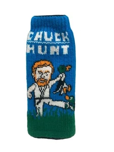 Chuck Hunt Bottle Koozie 12 oz - Chuck Norris/Nintendo Duct Hunt Free Shipping! - Picture 1 of 12